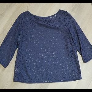 Loft lace top